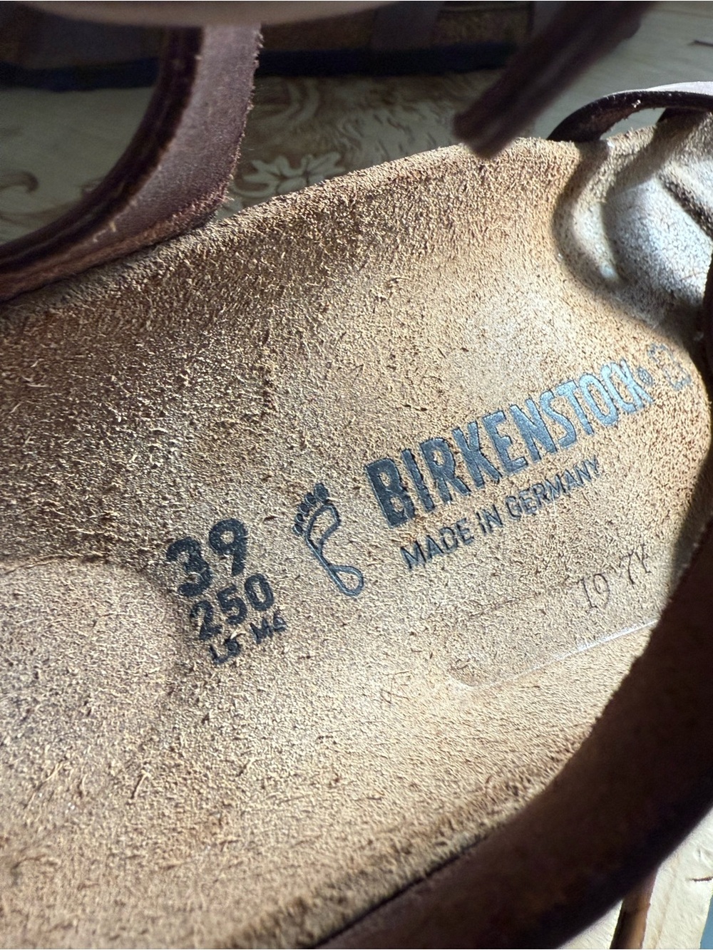 BIRKENSTOCK Yara Habana Oiled Leather Ankle Strap Sandals Mocha EU 38 US 8 - 8.5 - Picture 7 of 11